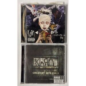 Korn CD Lot 2 Albums – See You On The Other Side + Greatest Hits Vol 1 w/DVD Use